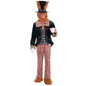 Adult March Hare Halloween Costume Lg-Xl